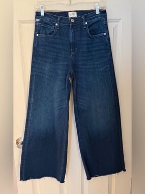 Citizens of Humanity High Rise Lyra Wide Leg Jeans, Regenerative Cotton, 26